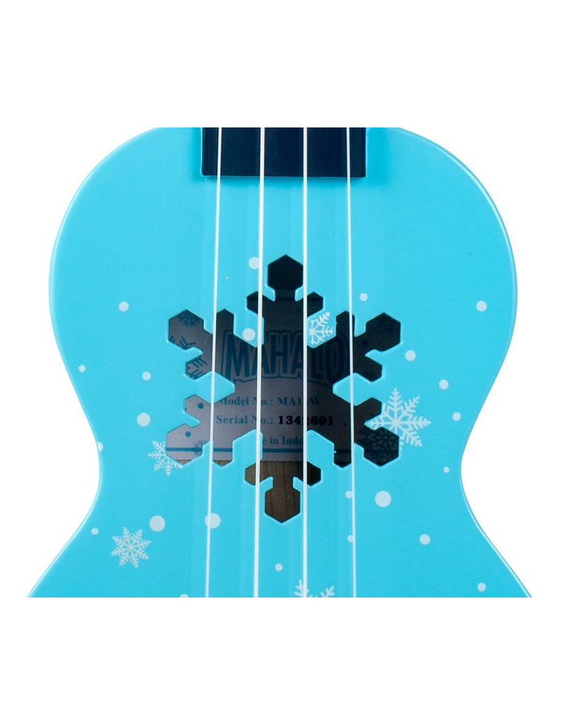 Mahalo MD1SNBU sporano ukulele glacier blue