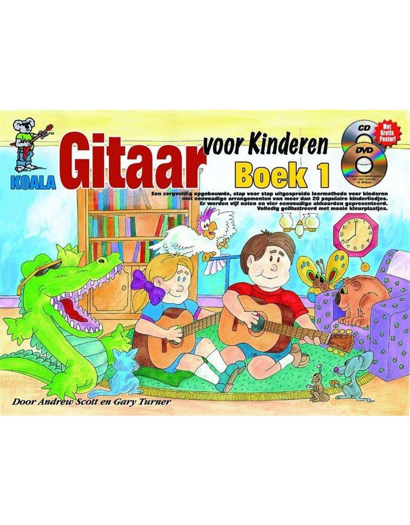 Koala Music Gitaar voor Kinderen lesboek