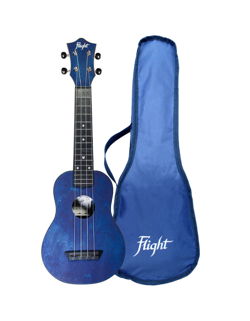 Flight TUS35 Travel dark blue soprano ukulele