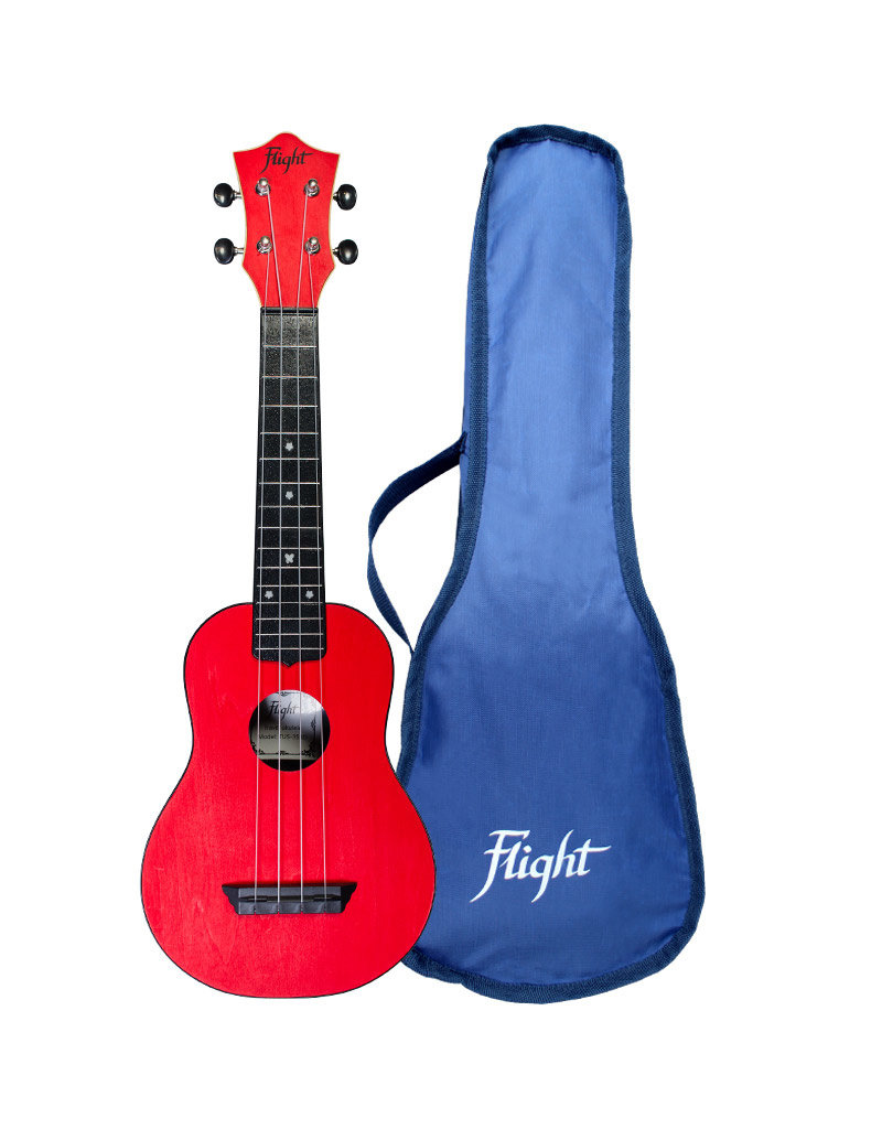 Flight TUS35 Travel rood sopraan ukelele