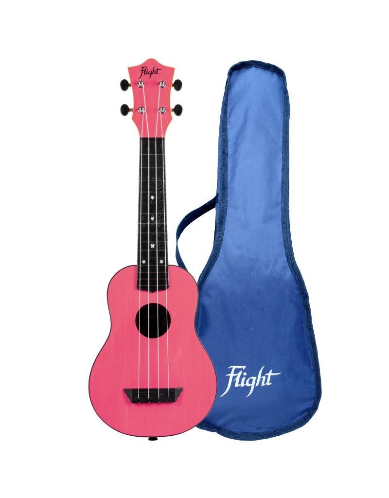 Flight TUS35 Travel pink soprano ukulele