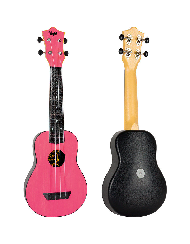 Flight TUS35 Travel pink soprano ukulele