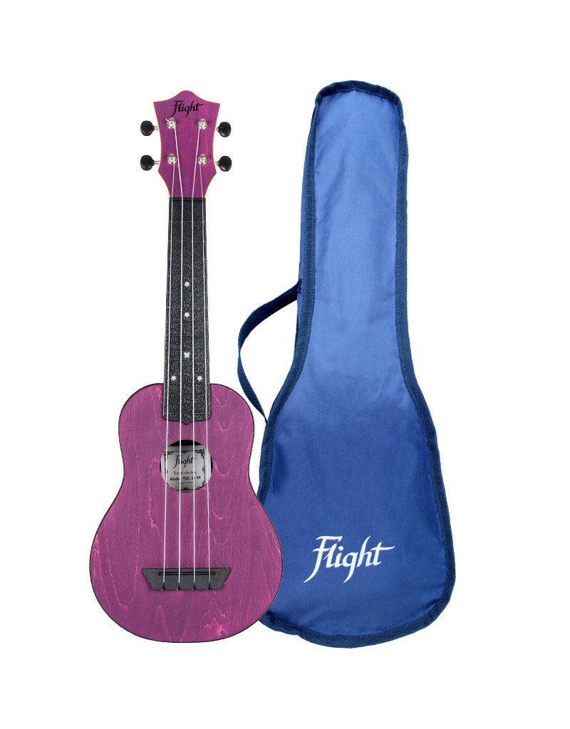 Flight TUS35 Travel purple soprano ukulele