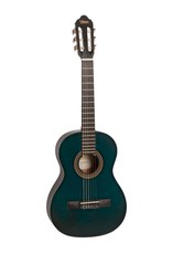 Valencia VC204 Classical guitar transparent blue