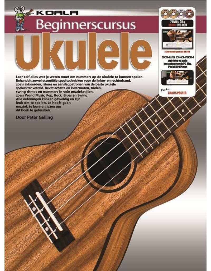 Koala Music LTP15046 Beginners course Ukulele