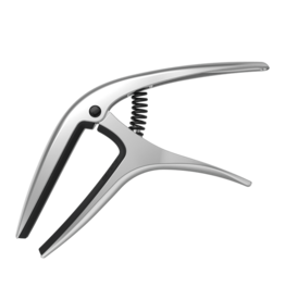 Ernie Ball Axis capo zilver