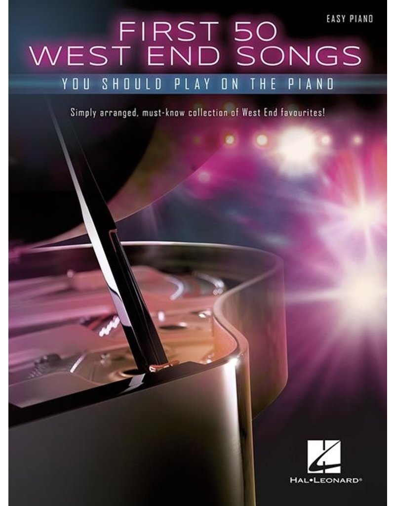 Hal Leonard First 50 West End songs you should play on the Piano