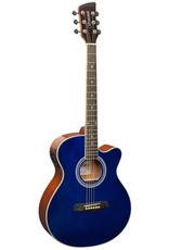 Brunswick BTK50 BL Acoustic/electric guitar blue