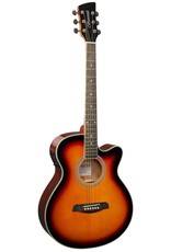 Brunswick BTK50 SB Akoestisch/elektrisch gitaar sunburst