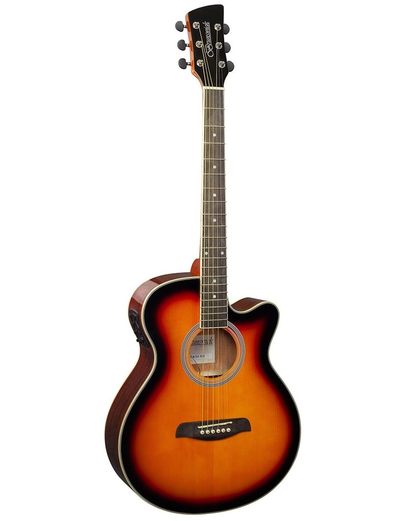 Brunswick BTK50 SB Akoestisch/elektrisch gitaar sunburst