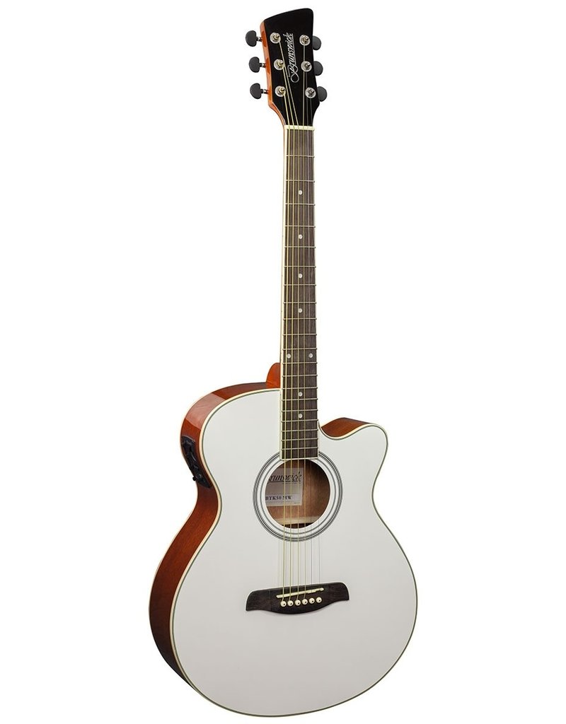Brunswick BTK50 MW Acoustic/electric guitar white
