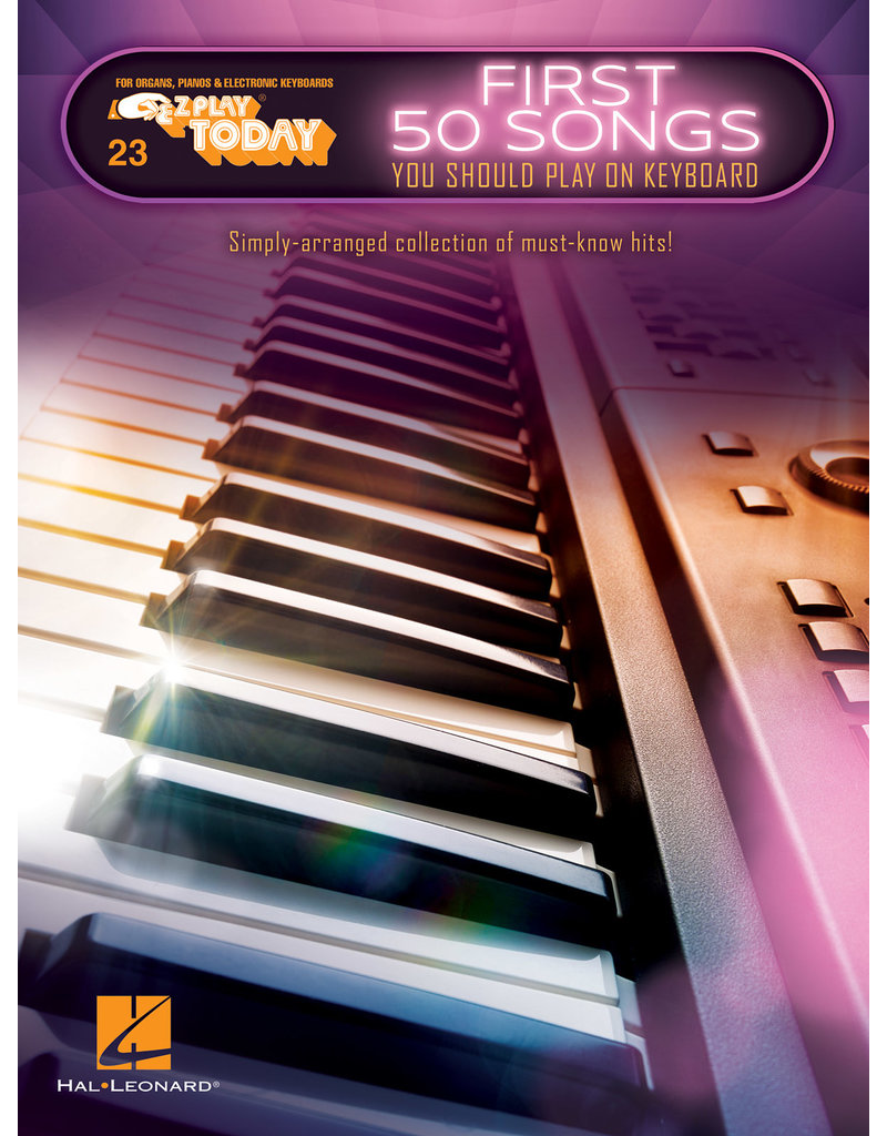 Hal Leonard First 50 Songs you should play on keyboard