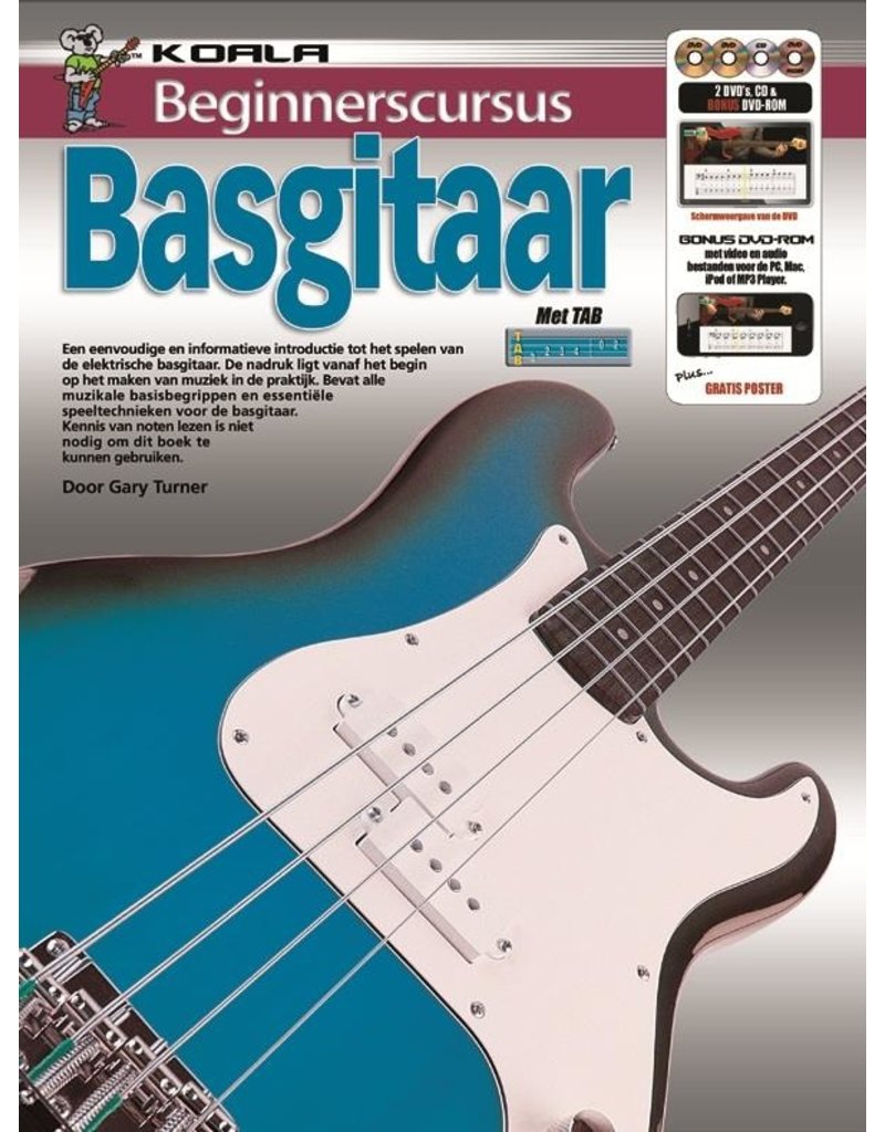 Koala Music Beginners course Bass guitar