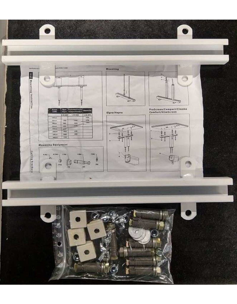 Projecta Pasel004 Plafon ophangbeugel voor projectieschermen