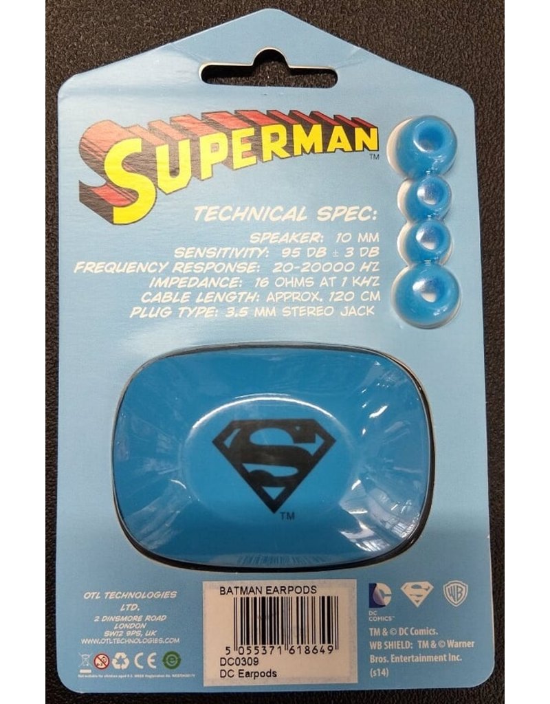 OTL Superman In ear oortelefoon