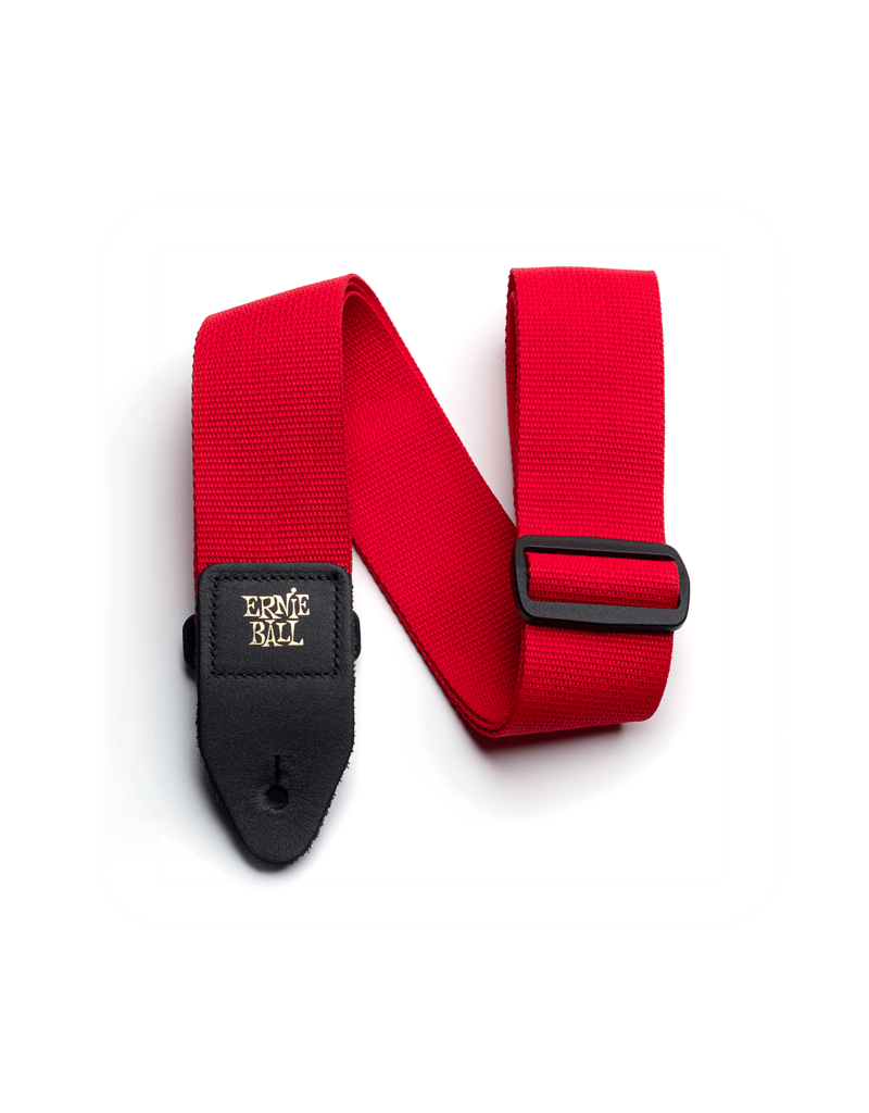 Ernie Ball 4040 Polypro guitar strap red