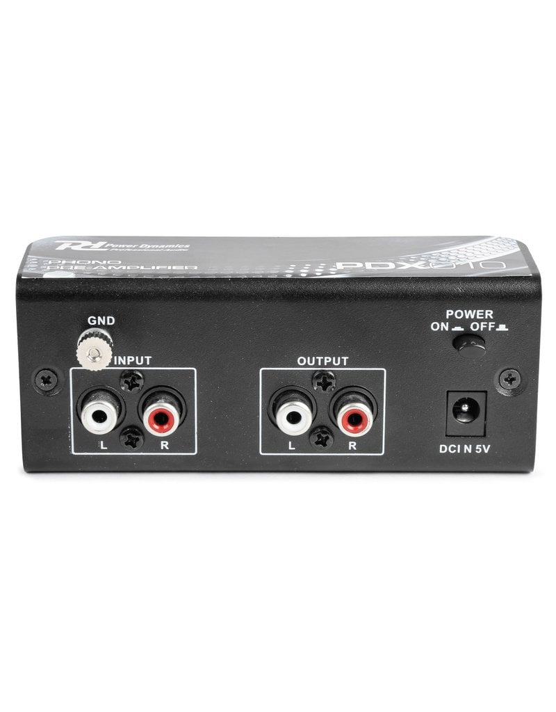 Power Dynamics PDX010 Phono preamp