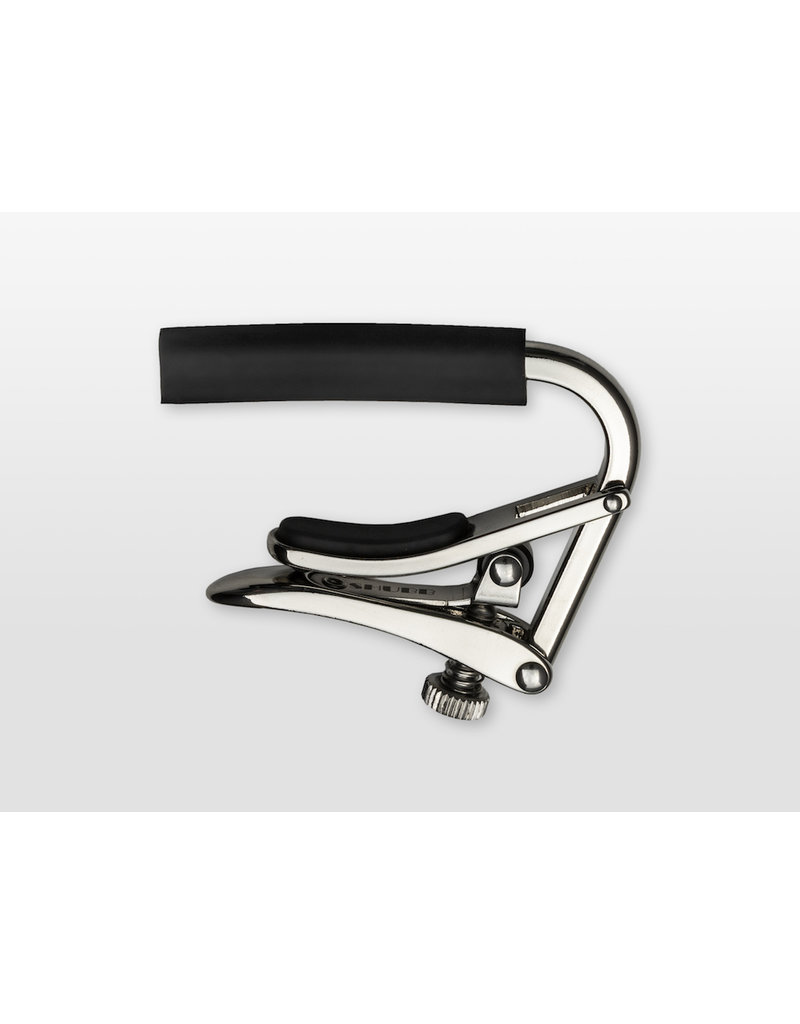 Shubb C1 curved capo for acoustic guitar nickel