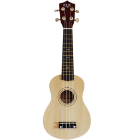CLX Music Calista 21 sopraan ukelele naturel