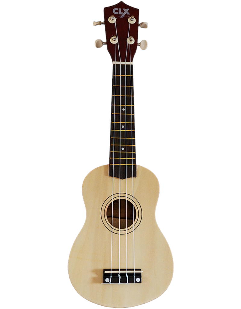 CLX Music Calista 21 sopraan ukelele naturel