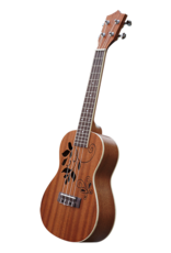 Radiobeurs Leave Mahogany concert ukulele