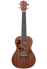 Radiobeurs Leave Mahogany concert ukulele