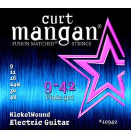 Curt Mangan 10942 electric guitar strings 009-042