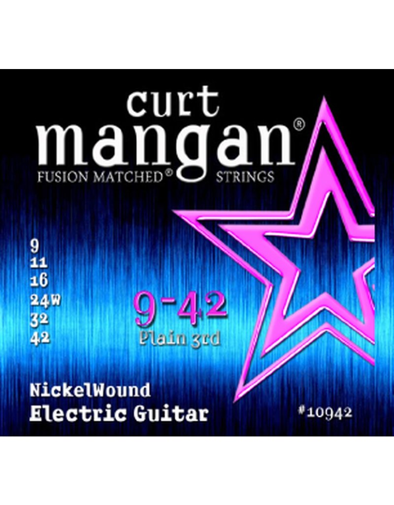 Curt Mangan 10942 elektrische gitaar snaren 009-042