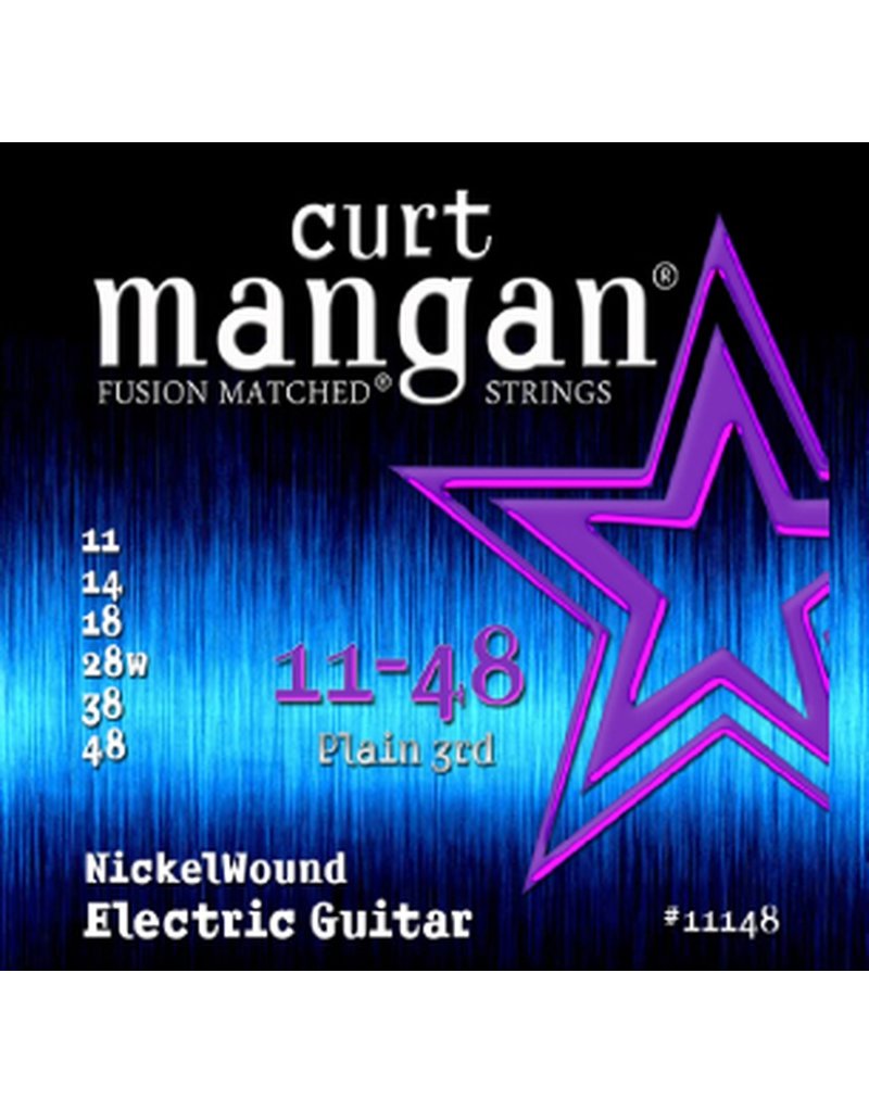 Curt Mangan 11148 elektrische gitaar snaren 011-048