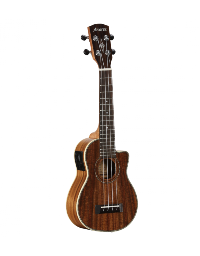 Alvarez AU90SCE acoustic electric soprano ukulele