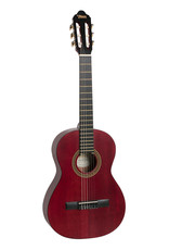 Valencia VC201 TWR 1/4 Klassiek gitaar antique rood