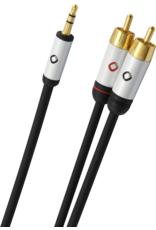 Oehlbach Stereo 3,5mm jack to cinch audio cable 1,5m