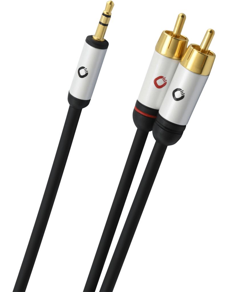 Oehlbach Stereo 3,5mm jack to cinch audio cable 1,5m