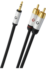 Oehlbach Stereo 3,5mm jack to cinch audio cable 5m