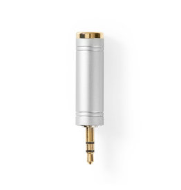 Nedis Jack adapter gold plated