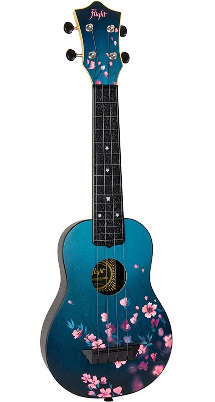 Flight TUS25 Travel surf sopraan ukelele - Radiobeurs Tilburg