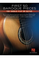 Hal Leonard First 50 Baroque pieces you should play on guitar
