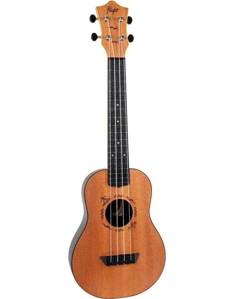 Flight TUC55 Travel Mahogany concert ukulele