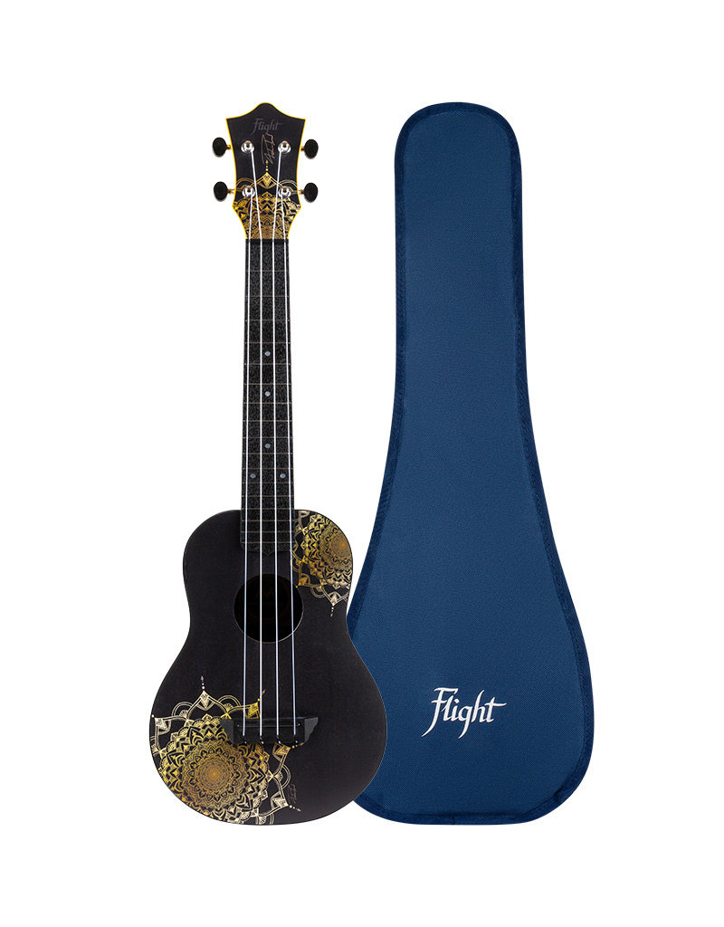 Flight TUC-40 GD Mandala Travel concert ukulele