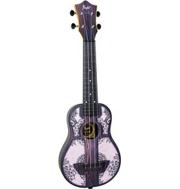 Flight Travel Mandala Wood sopraan ukelele