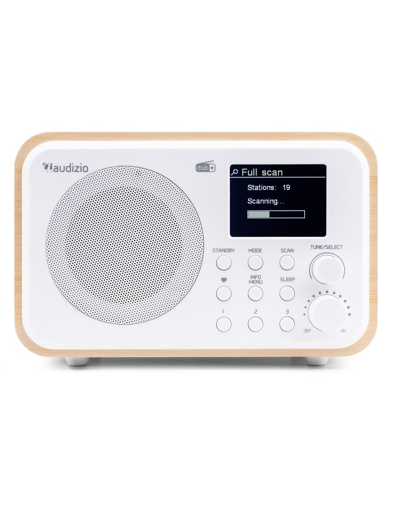 Audizio Milan DAB+ radio white