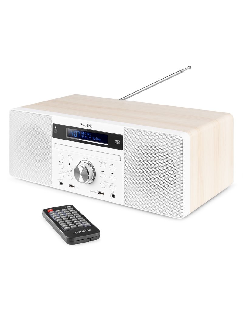 Audizio Prato All-in-One music system white