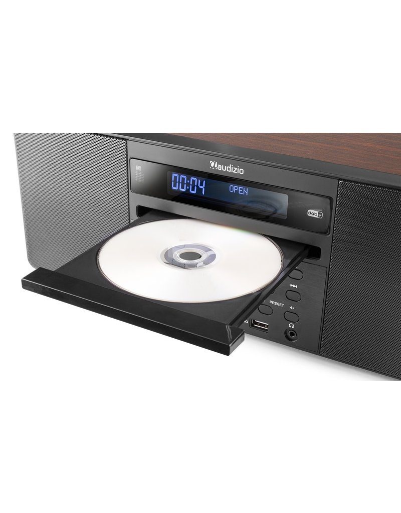 Audizio Prato All-in-One music system walnut