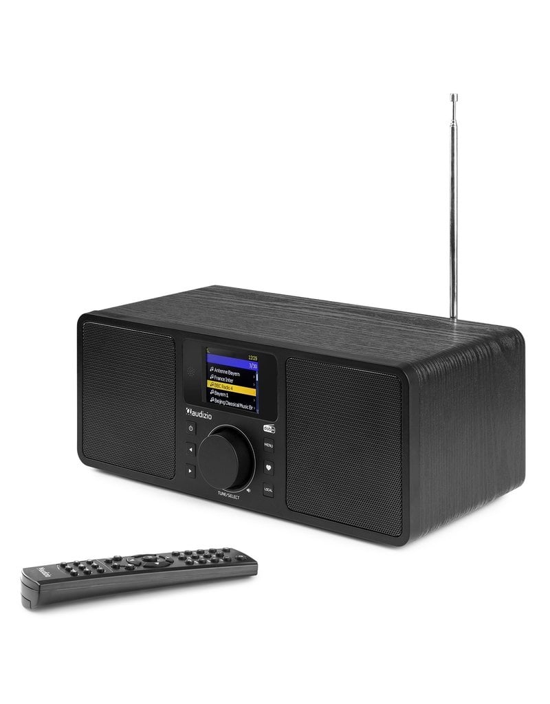 Audizio Rome Wifi internet/ Dab+ Radio zwart