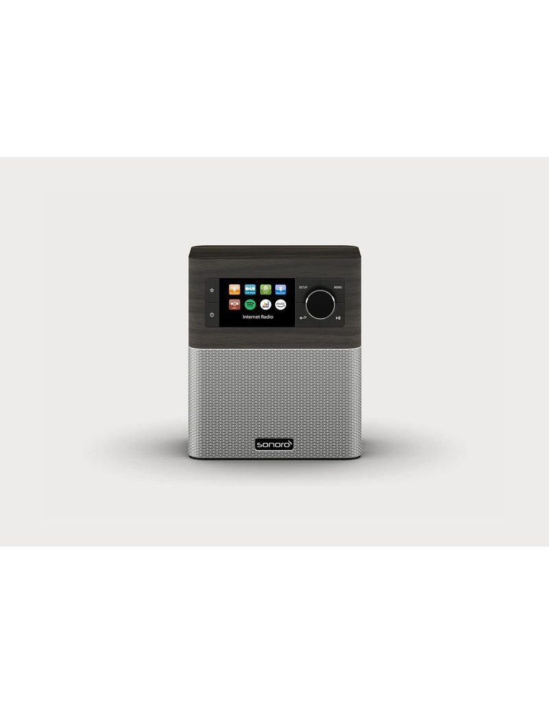 Sonoro Stream Internet/ DAB+ radio eik/zilver