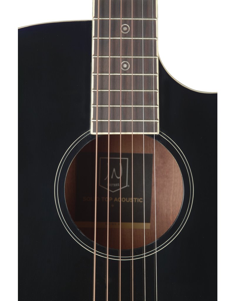 J.N. Guitars BES-ACE BK Acoustic/Electric guitar black