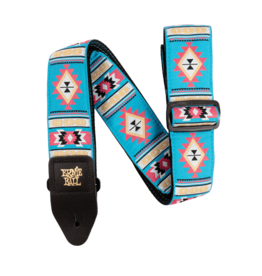 Ernie Ball Sedona blue guitar strap