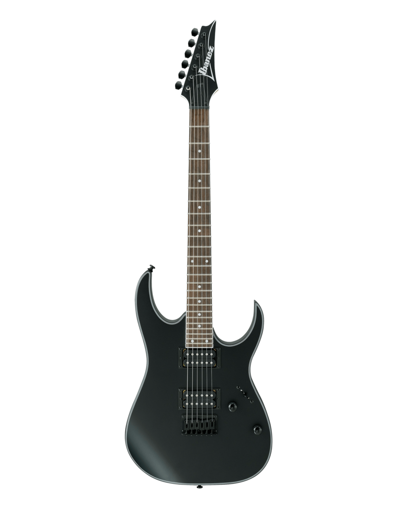 Ibanez RG421EX BKF elektrisch gitaar zwart flat