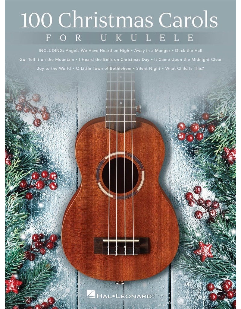 Hal Leonard 100 Christmas Carols for ukulele
