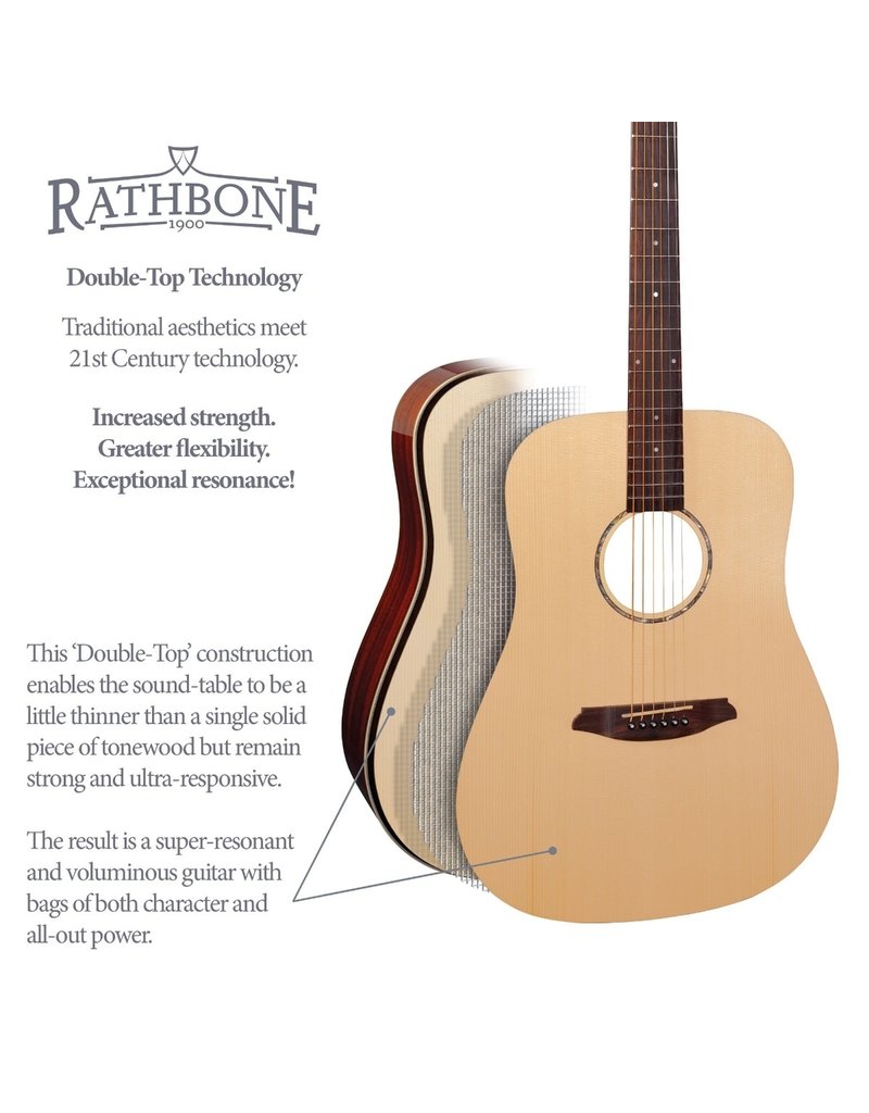 Rathbone R2K acoustic guitar Koa